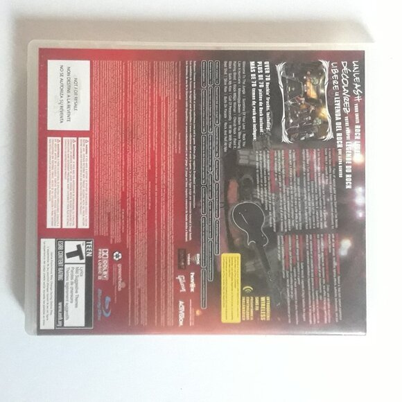 Guitar Hero 3 Legends of Rock (PlayStation 3) PS3 No Manual - Picture 2 of 3